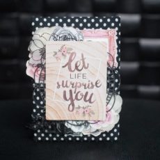 Открытка «Let life surprise you»